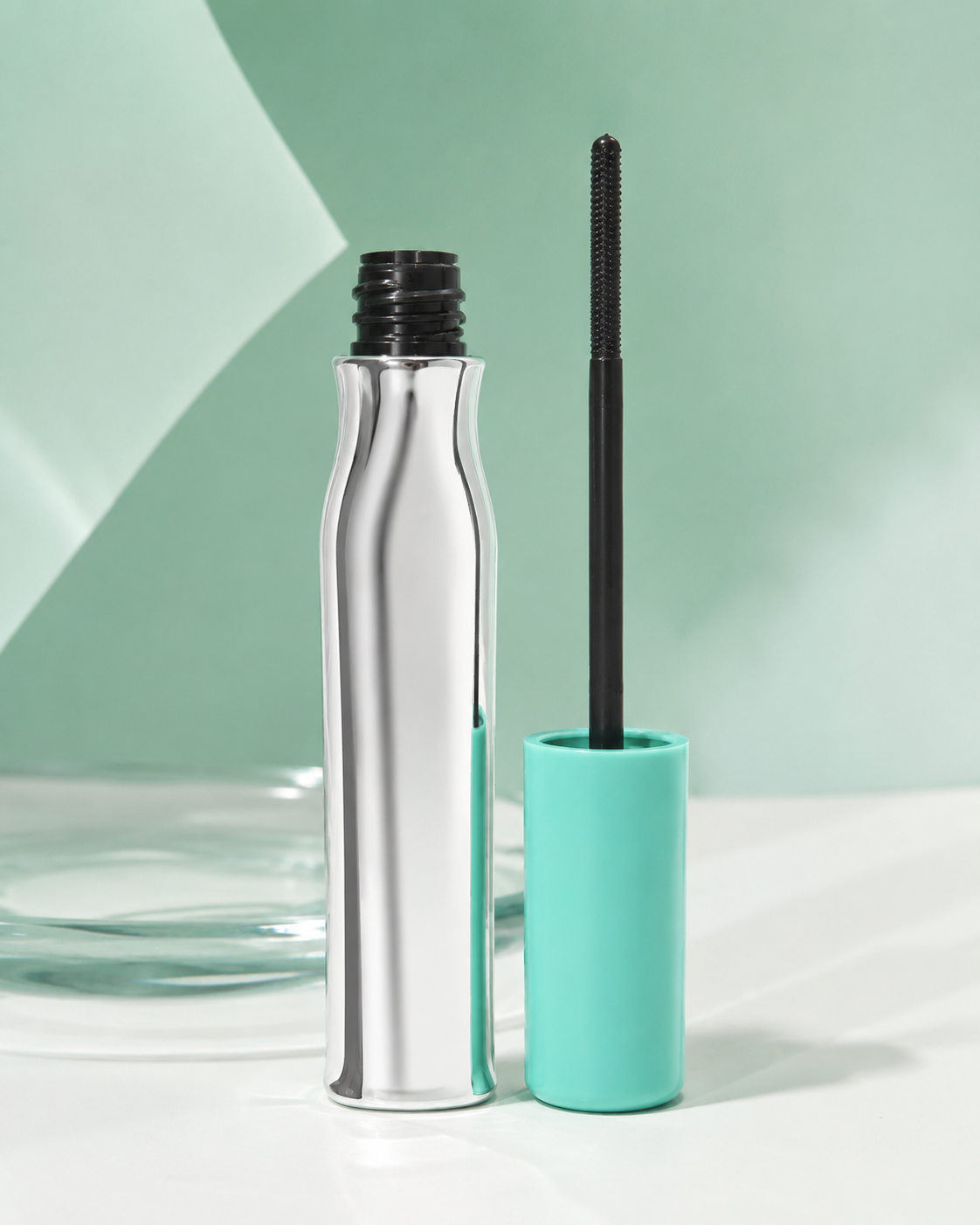 SHEGLAM Easy Lash Removal Mascara – Clear, Instant Removal Lash Mascara with Turquoise Packaging