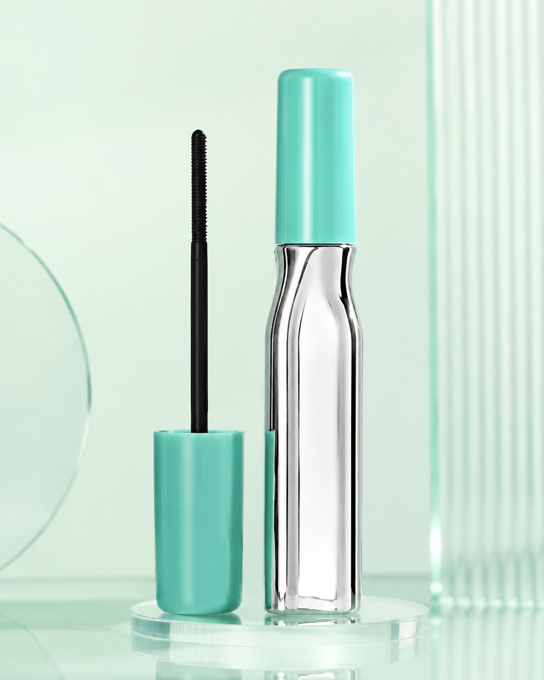 SHEGLAM Easy Lash Removal Mascara – Clear, Instant Removal Lash Mascara with Turquoise Packaging