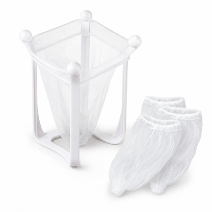 SHEIN Kitchen Sink Mesh Filter Bag Holder Set – Disposable Drain Strainer Bags, SHEIN Fast Delivery in 5 Days