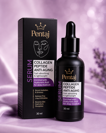 Pentaj Facial Serum 30ml – Niacinamide, Collagen Peptide & Advanced Retinol Variants