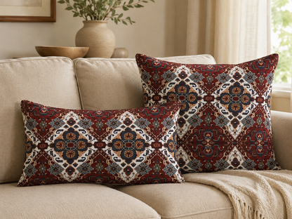Bohemian Geometric Cushion Cover Set