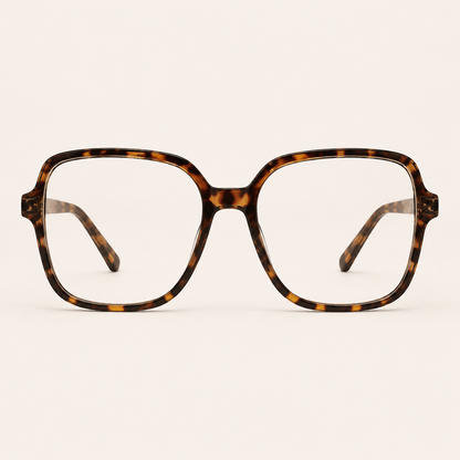SHEIN Tortoiseshell Oversized Fashion Glasses – Fast Delivery in 5 Days