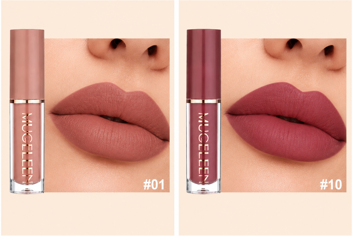 Mugler Matte Liquid Lipstick – Shades #01 & #10, SHEIN Fast Delivery in 5 Days