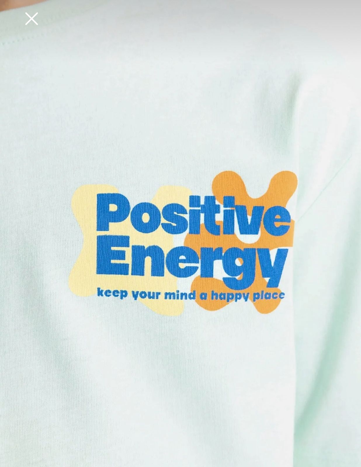 Defacto Boys Mint Positive Energy T-Shirt 11-12Y