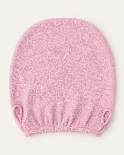 Pink Elastic Hair Bonnet Cap