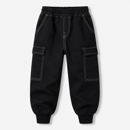 Boys Black Cargo Jogger Pants – SHEIN Fast Delivery in 5 Days
