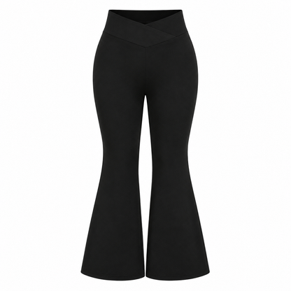 Women’s Black Flare Pants – 4XL Size, SHEIN Fast Delivery in 5 Days