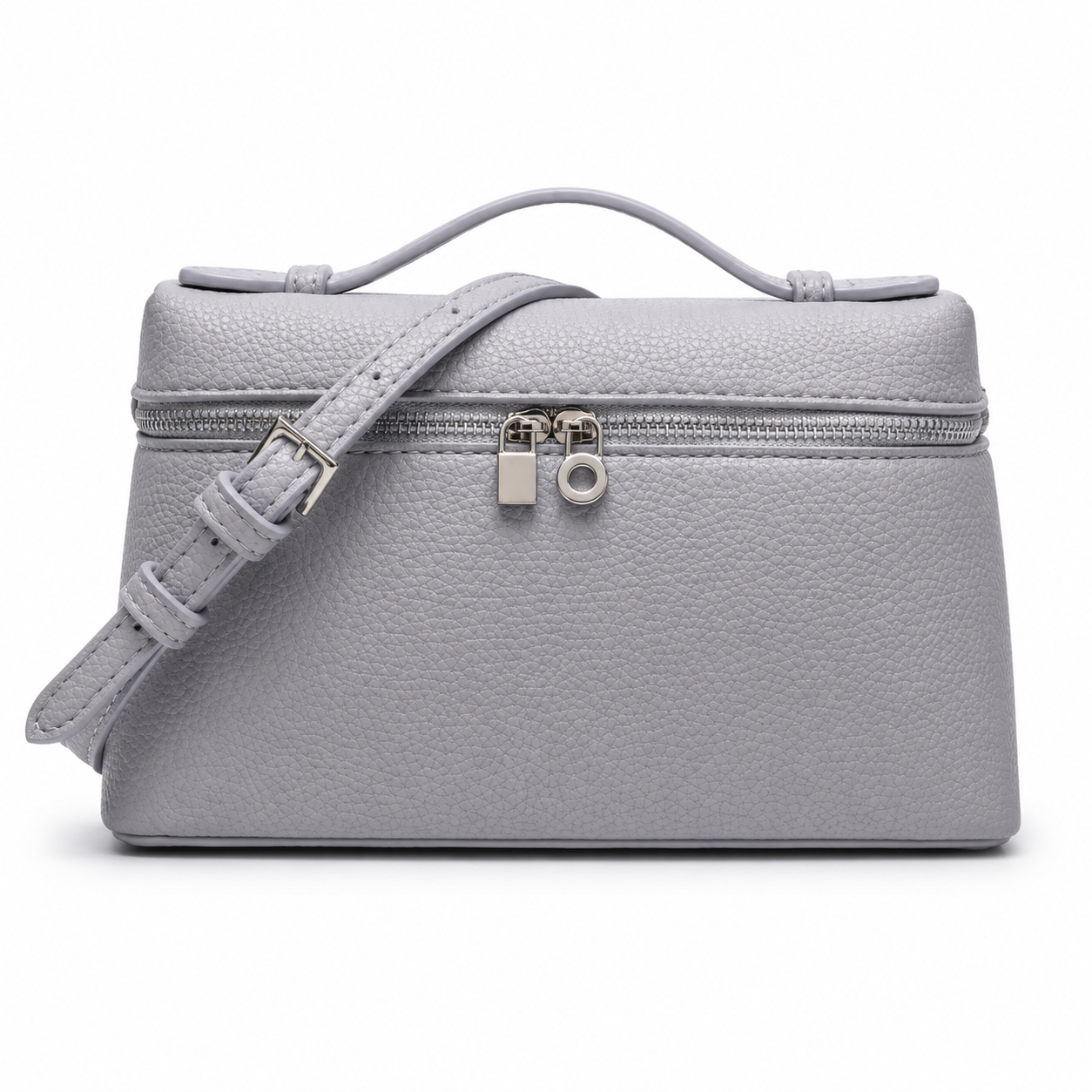 Women’s Grey Box Crossbody Bag