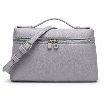 Women’s Grey Box Crossbody Bag