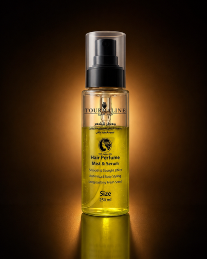 Tourmaline Hair Perfume Mist & Serum 250ml – Long-Lasting Fresh Scent