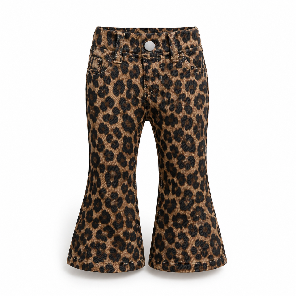Baby Leopard Print Flare Pants – 9 Months to 1 Year, SHEIN Fast Delivery in 5 Days