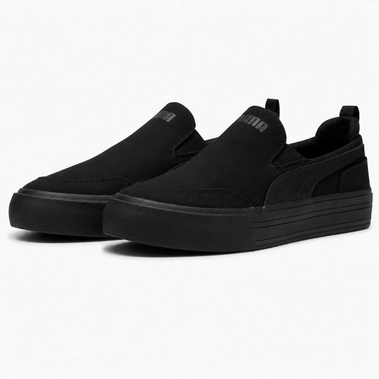 Original Puma Black Slip On Sneakers