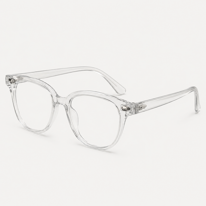 SHEIN Transparent Cat-Eye Blue Light Glasses – Fast Delivery in 5 Days