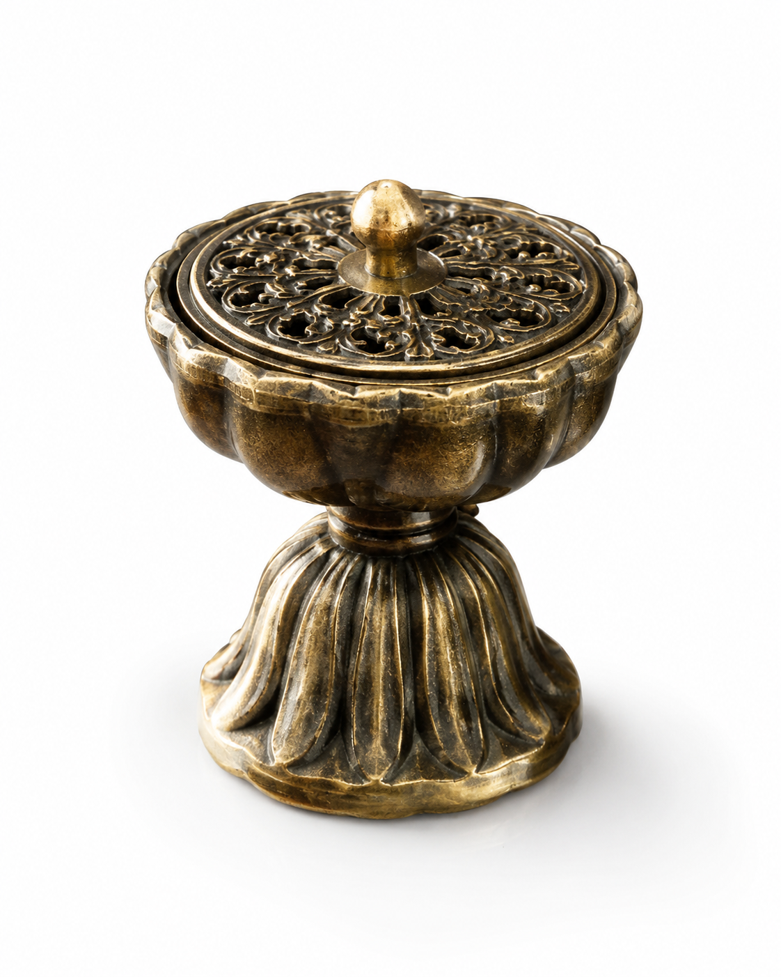 Antique Bronze Mini Incense Burner