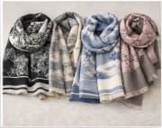 Women’s Soft Winter Scarf Collection – Cashmere Feel Long Shawl Wrap – Reversible & Printed Elegant Styles