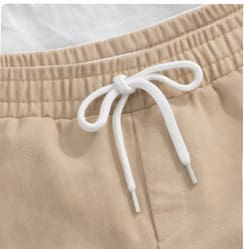 Boys White Leaf Print T-Shirt & Beige Shorts Set – Casual Summer Two Piece Outfit – Size 12 Years