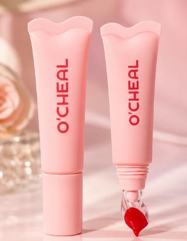 O’CHEAL Lip Gloss – Crystal Shine Hydrating Lip Tint – Long Lasting Moisturizing Lip Oil