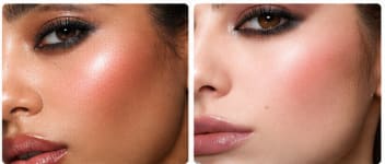 SHEGLAM Crimson Butterfly Blush and Highlighter Palette – Ombré Face Makeup Duo