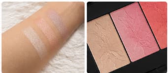 SHEGLAM Crimson Butterfly Blush and Highlighter Palette – Ombré Face Makeup Duo