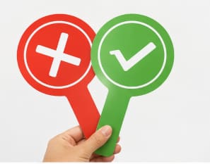 SHEIN Correct & Wrong Hand Paddle Set – Classroom Answer Signs, SHEIN Fast Delivery in 5 Days
