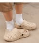 SHEIN Kids Apricot Soft Clogs – Breathable Lightweight Slip On Sandals, SHEIN Fast Delivery in 5 Days