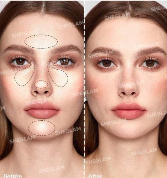 SHEGLAM Light Pink Baked Glow Setting Powder – Smooth Brightening Face Powder, SHEIN Fast Delivery in 5 Days