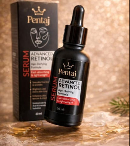 Pentaj Facial Serum 30ml – Niacinamide, Collagen Peptide & Advanced Retinol Variants
