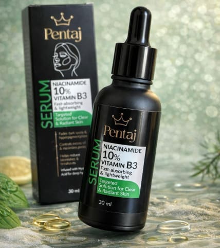 Pentaj Facial Serum 30ml – Niacinamide, Collagen Peptide & Advanced Retinol Variants
