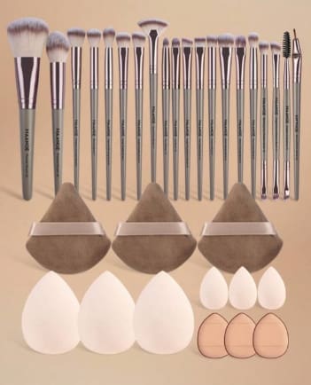 Complete Makeup Brush and Blender Set