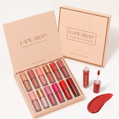 HANDAIYAN 12-Piece Lip Gloss Set