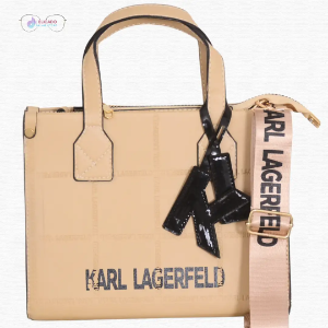 شنطة يد نسائية بتصميم مستوحى من Karl Lagerfeld – تصميم فاخر بألوان متعددة"