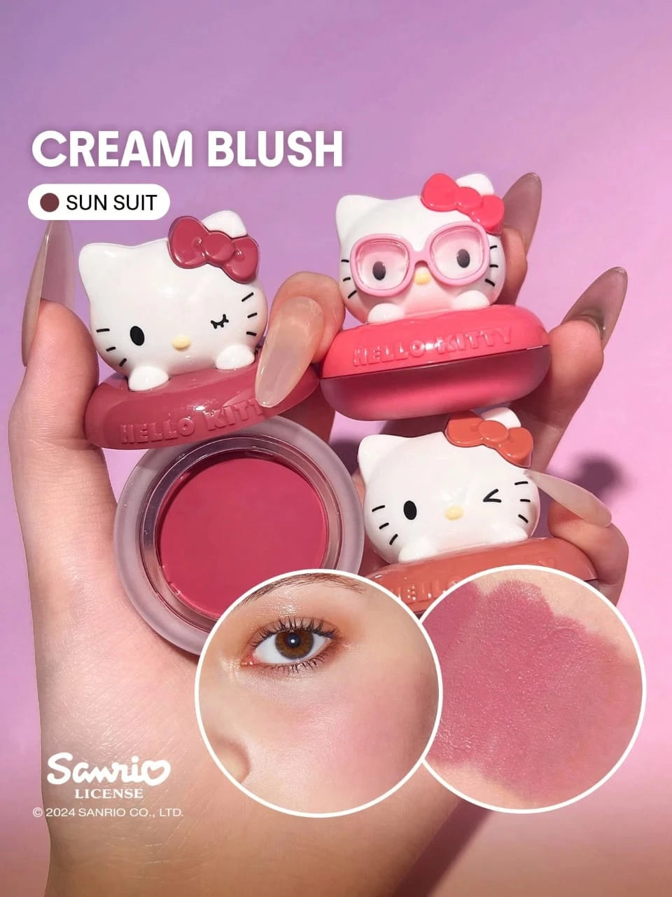 Hello Kitty Cream Blush – Sun Suit