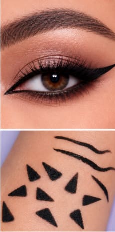 SHEGLAM Black Retractable Eyeliner Pencil, Smooth Eye Defining Liner for Smoky Makeup Looks