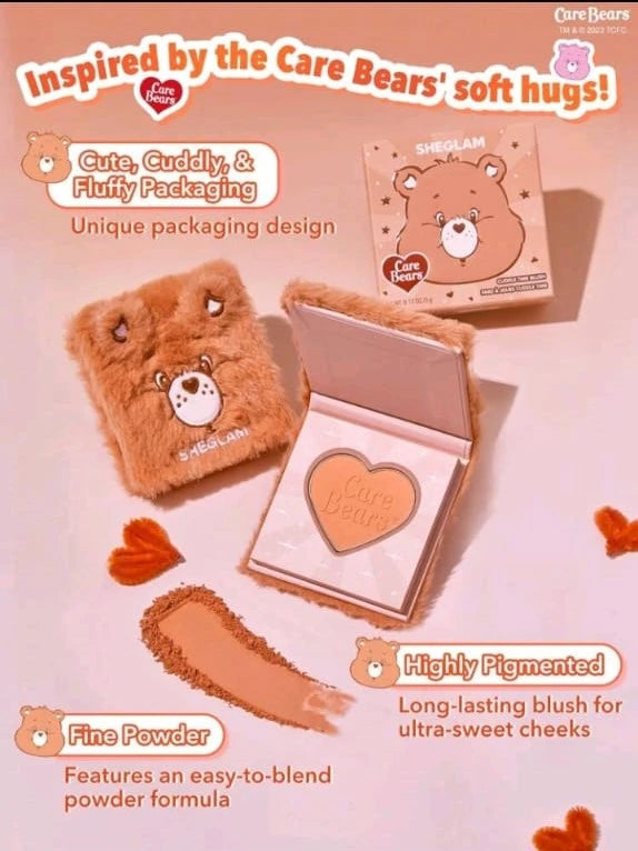 SHEGLAM Care Bears Blush – Fluffy Edition