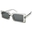 90s Vibe Shades – Retro Rectangle Frame in Bold Yellow
